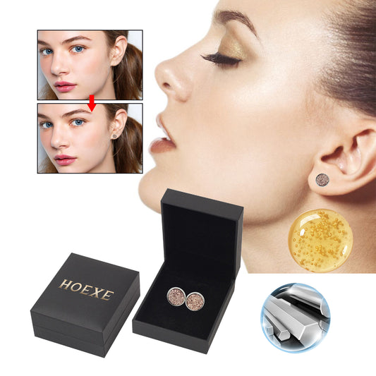 Magnetic Earrings, No Piercing Earrings Clear Jawline Lines To Create A Beautiful Figure HOEXE eprolo https://www.cyberehub.com