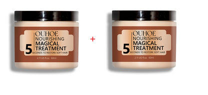 OUHOE Nourishing Hair Mask, Repair Hair Dye, Perm, Split End Dry Damage, Moisturize And Smooth Hair Mask Combination package Health Eprolo https://www.cyberehub.com