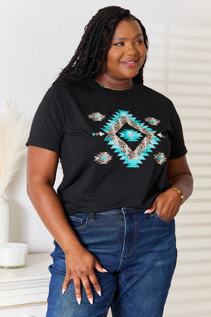 Simply Love Graphic Short Sleeve T-Shirt Apparel/Tops Memorial Day Sale Ship from USA Simply Love TikTok Tops Trendsi USPS Walmart Walmart Apparel Trendsi https://www.cyberehub.com