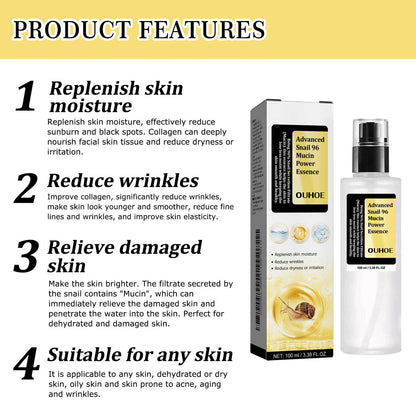 Snail 96 Collagen Power Essence, Repair Skin Barrier Moisturizing And Fading Dark Spots Snail Essence Health Eprolo https://www.cyberehub.com
