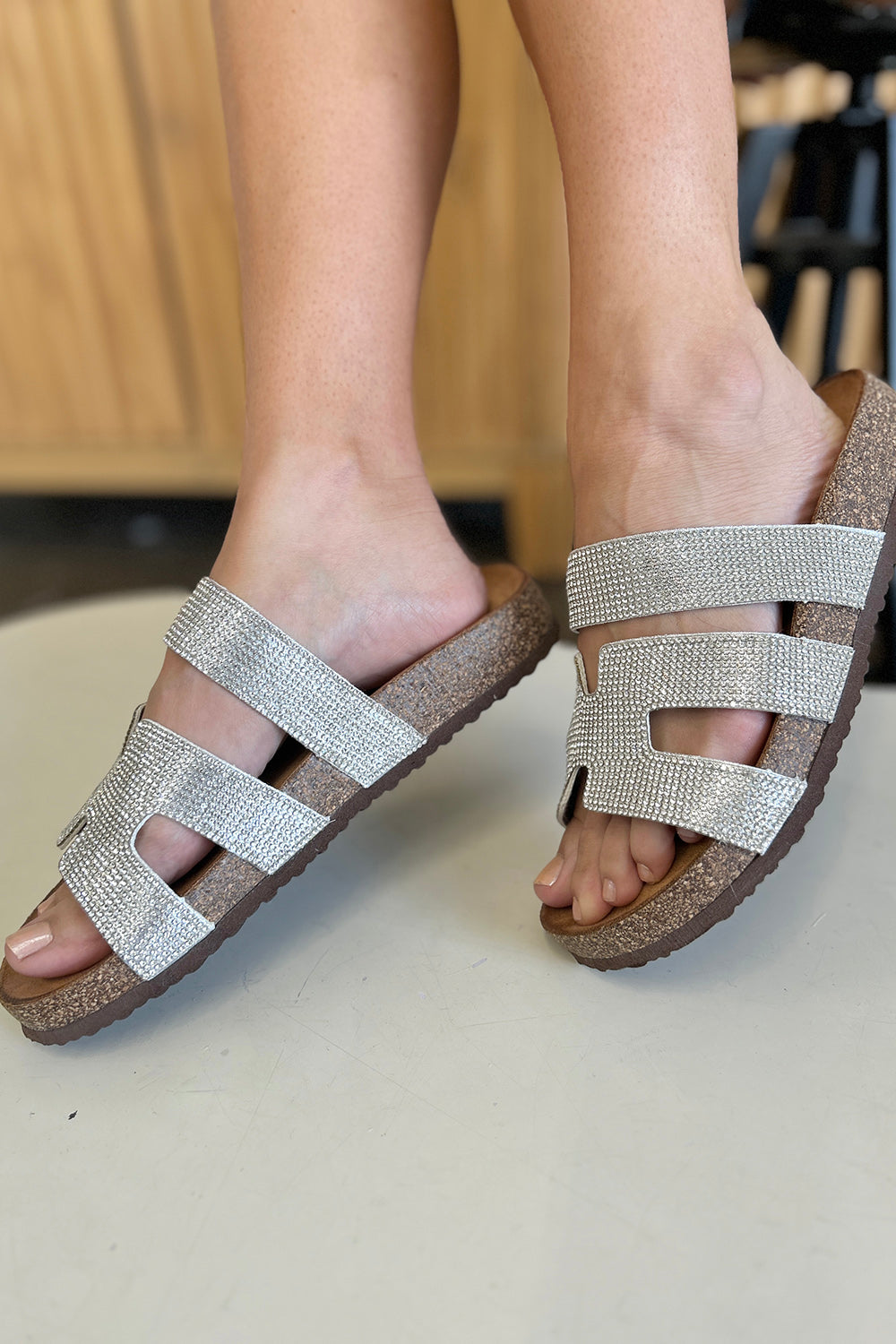 Forever Link Rhinestone Open Toe Sandals Forever Link Ship from USA TikTok USA Trendsi https://www.cyberehub.com
