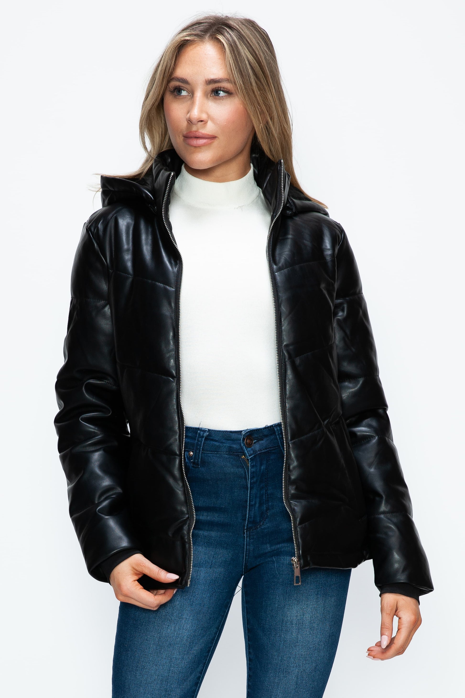 How Dare U Pocketed Zip Up Puffer Jacket with Removable Hood Tops/Jackets/Sweaters Clothing Tops How Dare U Ship from USA TikTok Trendsi USPS Walmart Trendsi https://www.cyberehub.com