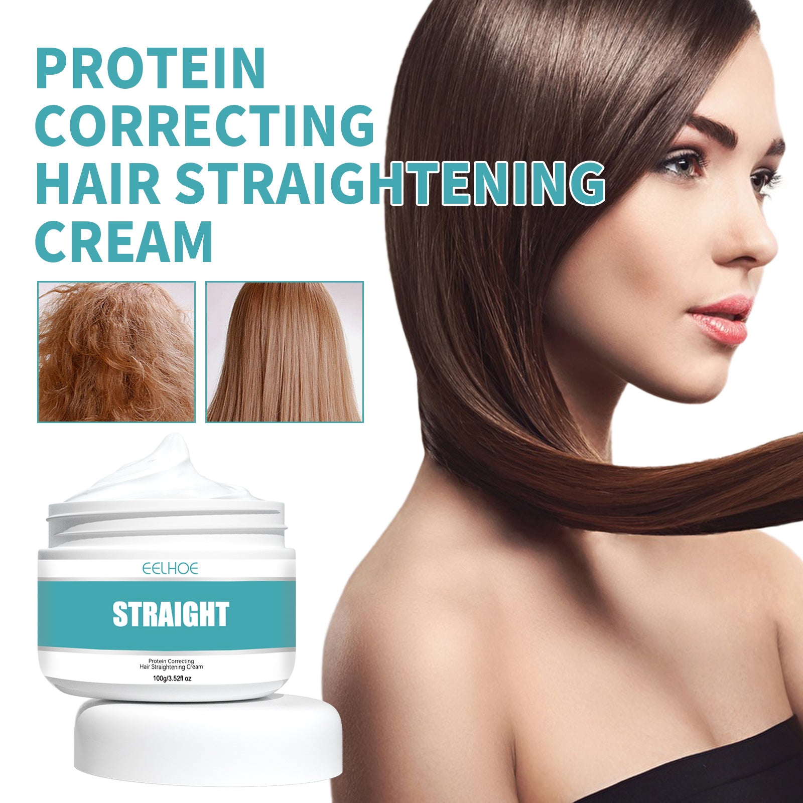 Collagen Hair Straightening Cream, Repair Damaged Hair To Smooth Frizz And Split Free Smoothing Cream Health Eprolo https://www.cyberehub.com