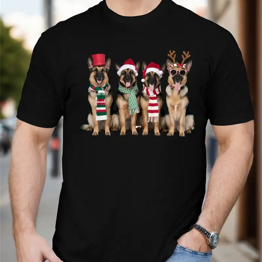 Men's Creative Tops, Casual Short Sleeved Round Neck T-shirts, Summer Outdoor Men's Clothing Apparel/Shirt/Graphic Shirt SNULLO https://www.cyberehub.com