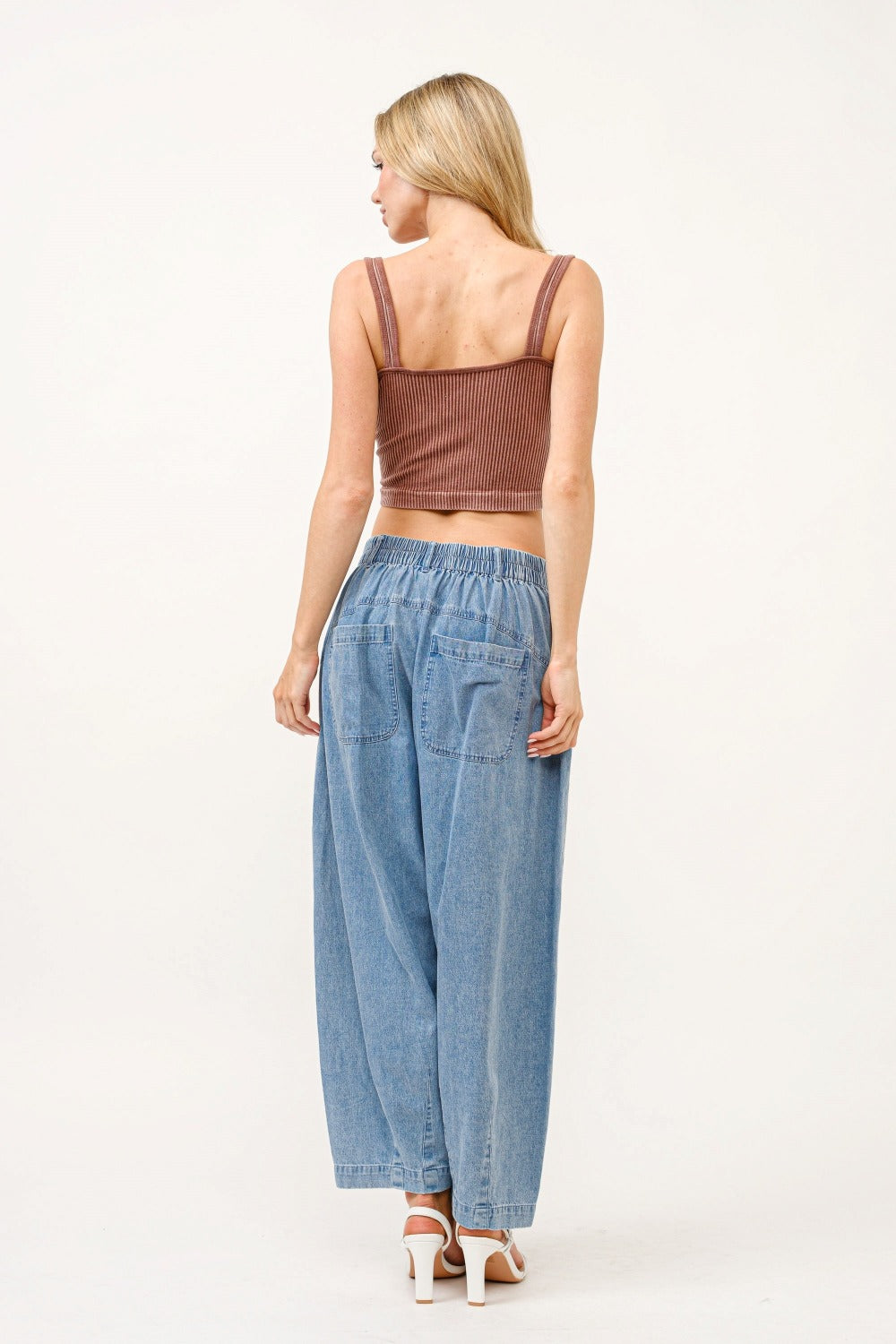 And The Why Elastic Back Pleated Baggy Jeans Bottoms And The Why Bottoms Clothing Ship from USA Women Trendsi https://www.cyberehub.com