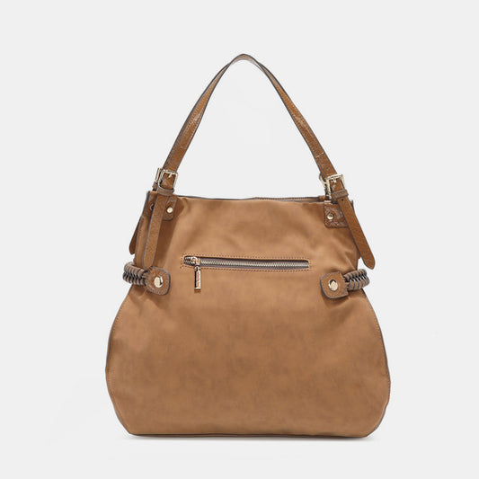 Nicole Lee USA Side Braided Tassel Inlaid Rhinestone Embroidery Hobo Bag Bag Bag Nicole Lee USA Ship from USA Women Trendsi https://www.cyberehub.com