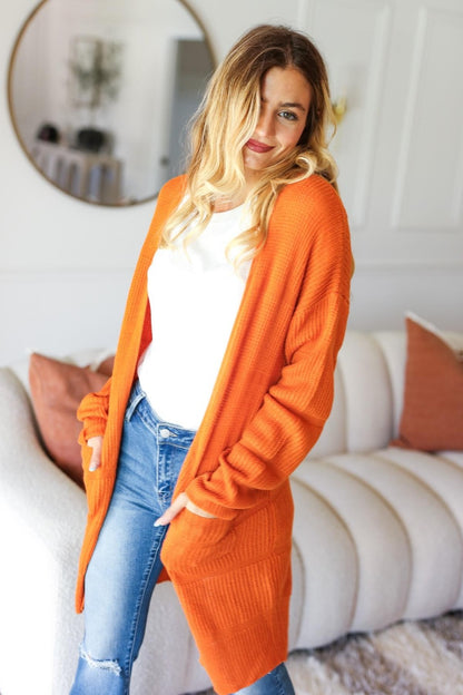 Haptics Full Size Stripe Textured Open Front Cardigan with Pockets Shirt Apparel Clothing Tops Haptics Ship from USA Shirts USA Women Trendsi https://www.cyberehub.com