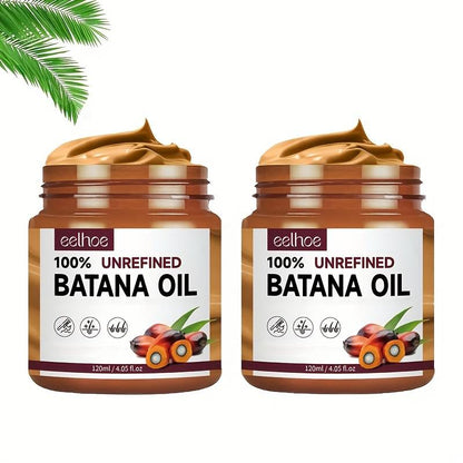 Batana Oil - Palm Oil - Get Fuller, Thicker, Healthier Hair - Great Gifts For Women Men Conditioner Haircare Silky - Hair Nutrition 2PCS Health Beauty CJ USa USPS Muqe https://www.cyberehub.com