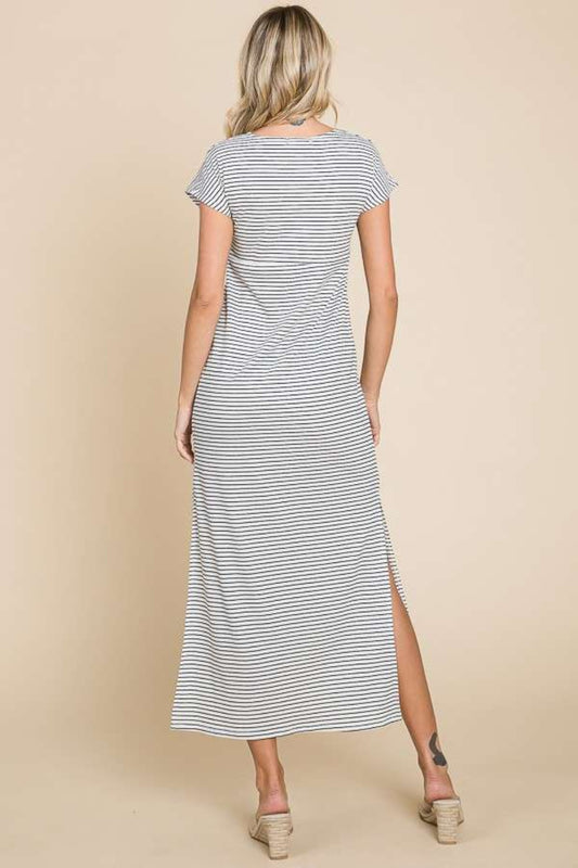 Culture Code Full Size Striped Twisted Detail Dress Apparel/Dress Culture Code Dress Ship from USA TikTok Trendsi USPS Walmart Walmart Apparel Trendsi https://www.cyberehub.com
