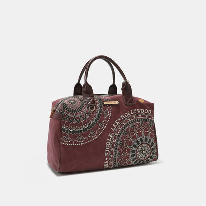Nicole Lee USA rhinestone Decor Boston Bag Bag Bag Nicole Lee USA Ship from USA Women Trendsi https://www.cyberehub.com