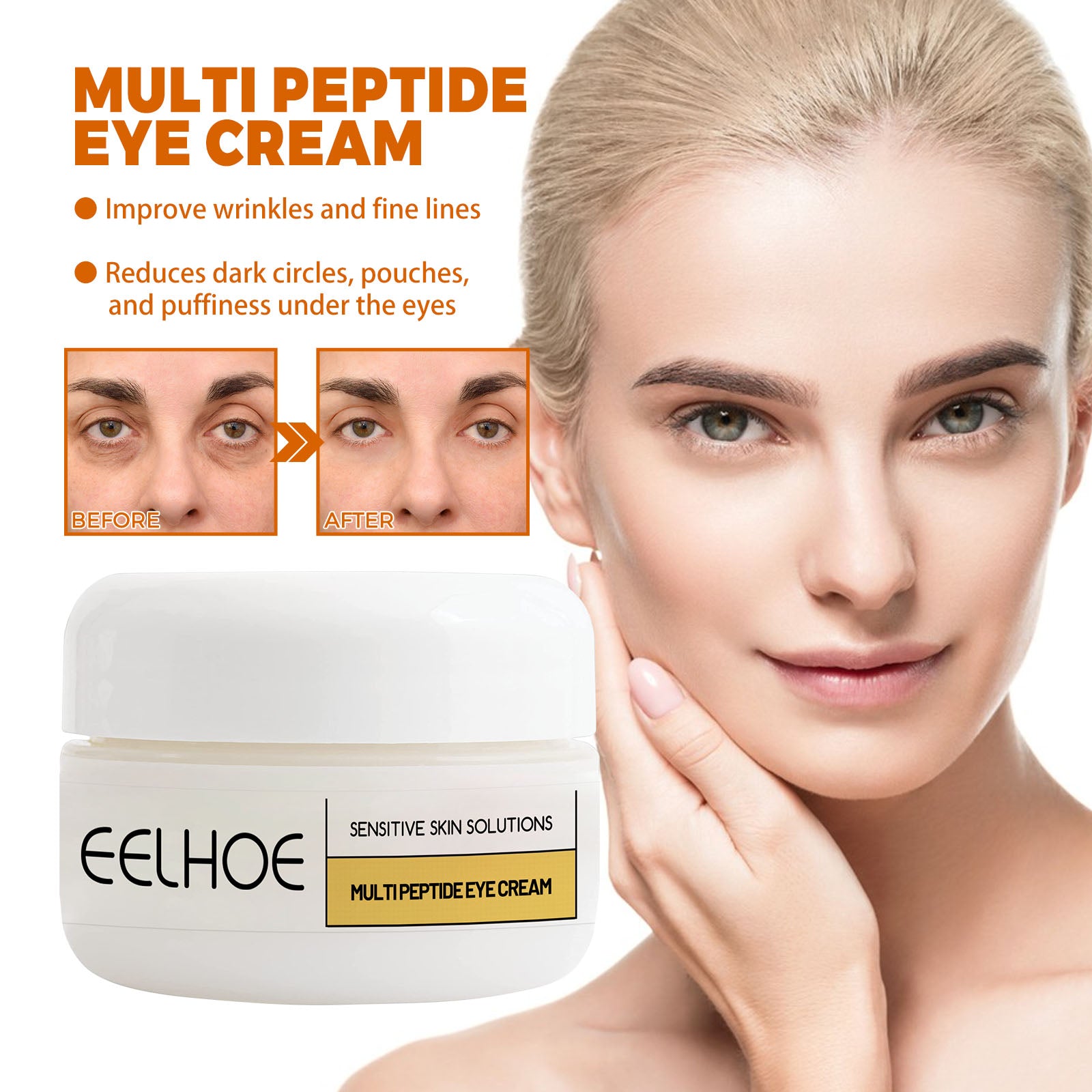 Honey Peptide Eye Cream, Repairs Firms Moisturizes Brightens Eye Cream default title Health Eprolo https://www.cyberehub.com