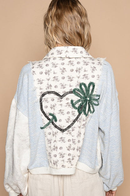 POL Printed Drop Shoulder Button Up Jacket Apparel Apparel POL Ship from USA TikTok Trendsi Trendsi https://www.cyberehub.com