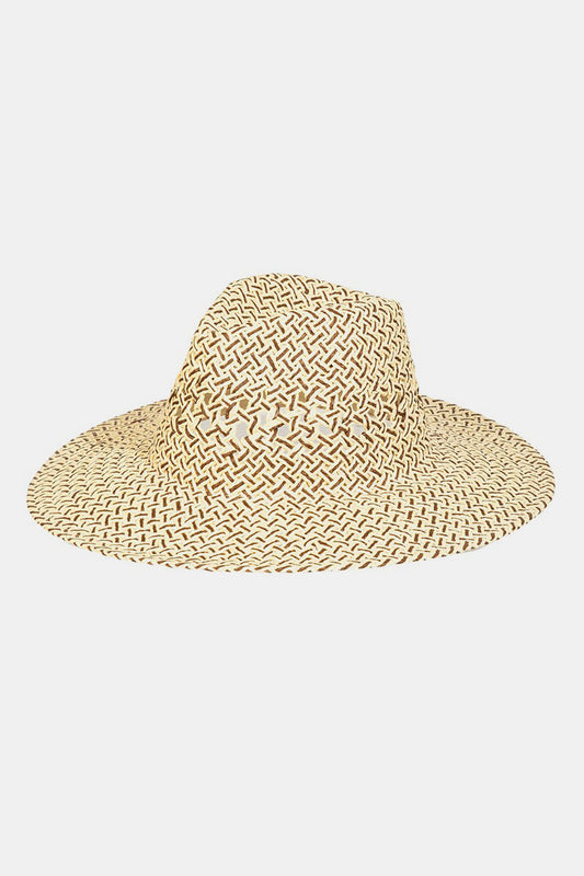 Fame Cutout Woven Straw Hat KA One Size Fame Accessories Ship from USA TikTok USA Trendsi https://www.cyberehub.com