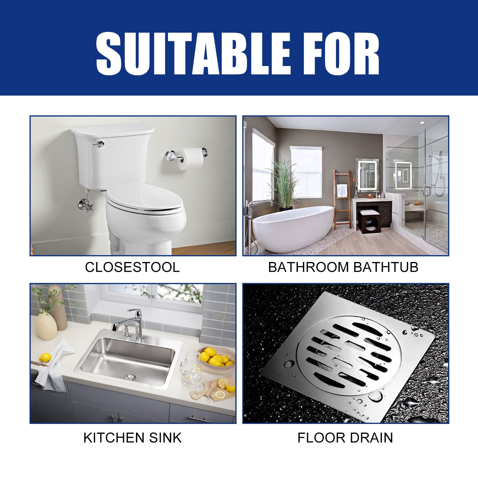 Jue-Fish Drain Cleaner, Toilet Kitchen Drain Anti-Clogging Deodorant Dredging Cleaner Home & Garden Home Goods Eprolo https://www.cyberehub.com