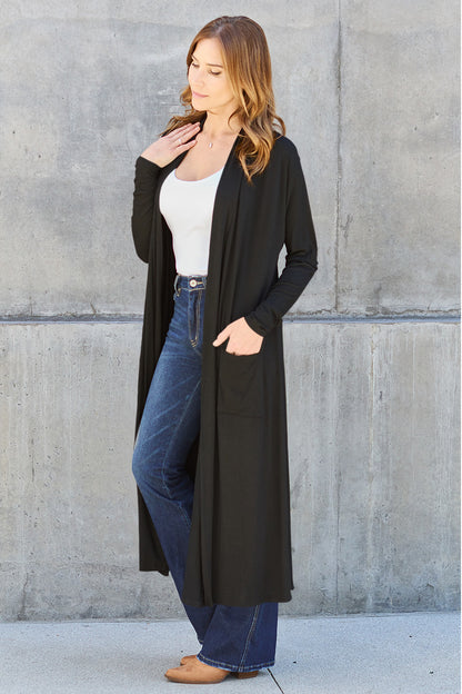 Basic Bae Full Size Open Front Long Sleeve Cover Up Apparel/Tops Basic Bae Memorial Day Sale Ship from USA TikTok Tops Trendsi USPS Walmart Walmart Apparel Trendsi https://www.cyberehub.com