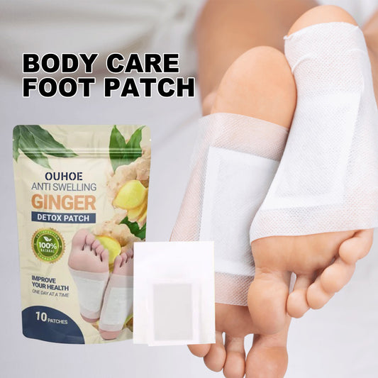 Ginger Foot Stickers, Slimming Toning And Firming Body And Foot Treatment Stickers default title Health Eprolo https://www.cyberehub.com
