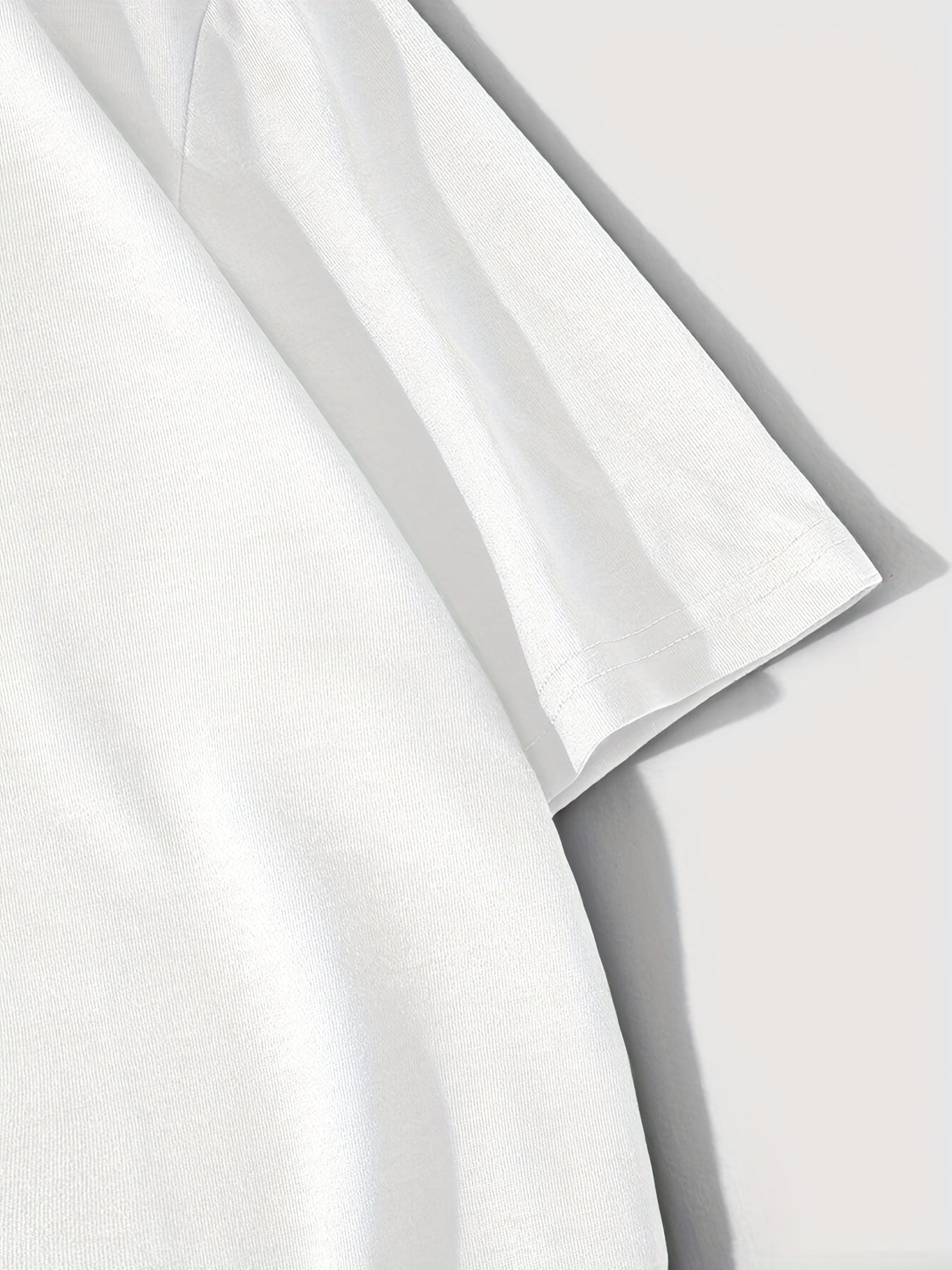 Large Men's Casual Fashion Sports T-shirt, Faith Pattern Round Neck Comfortable T-shirt Summer Clothing Apparel/Shirt/Graphic Shirt SNULLO https://www.cyberehub.com