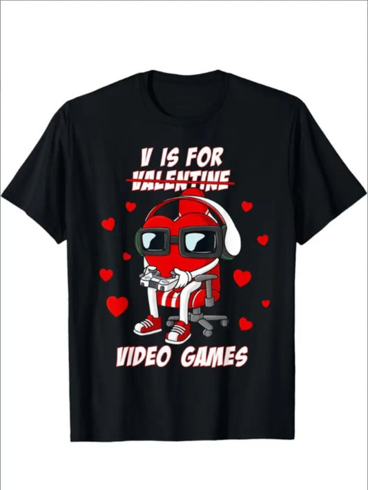 Love Valentine'S Day T-Shirt, Couple T-Shirt, Couple Christmas, Fashion Casual T-Shirt, Short-Sleeved T-Shirt Apparel/Shirt/Graphic Shirt SNULLO https://www.cyberehub.com