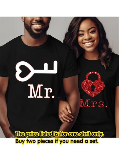 Love Valentine'S Day T-Shirt, Couple T-Shirt, Couple Christmas, Fashion Casual T-Shirt, Short-Sleeved T-Shirt Apparel/Shirt/Graphic Shirt SNULLO https://www.cyberehub.com