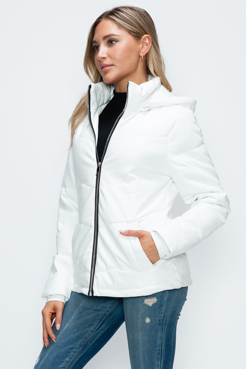How Dare U Pocketed Zip Up Puffer Jacket with Removable Hood Tops/Jackets/Sweaters Clothing Tops How Dare U Ship from USA TikTok Trendsi USPS Walmart Trendsi https://www.cyberehub.com