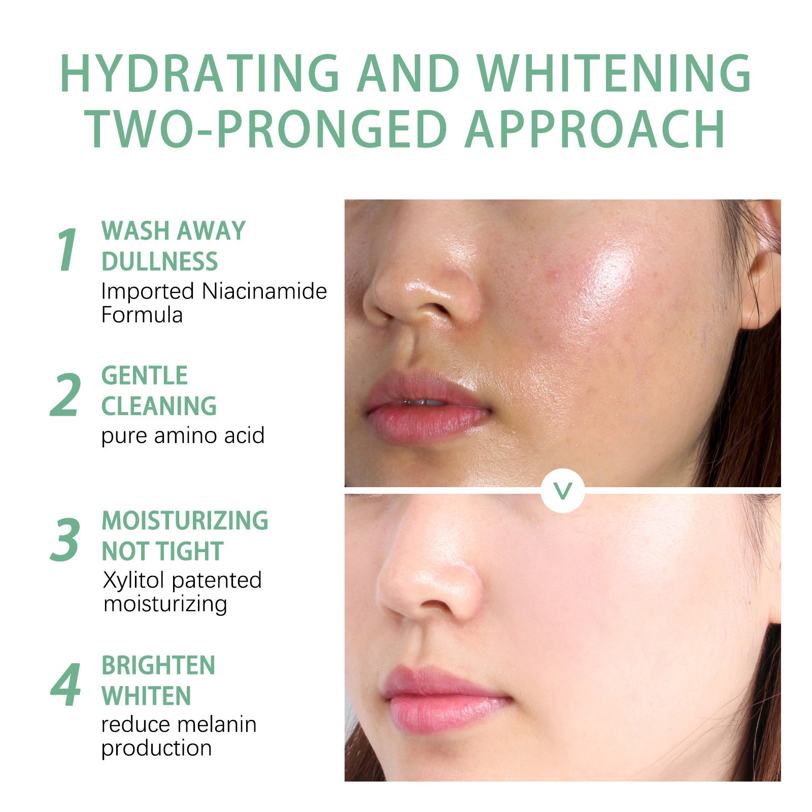 Brightening And Freckle-removing Facial Cleanser, Cleansing And Brightening Skin Moisturizing And Non-tightening Cleanser Health Eprolo https://www.cyberehub.com
