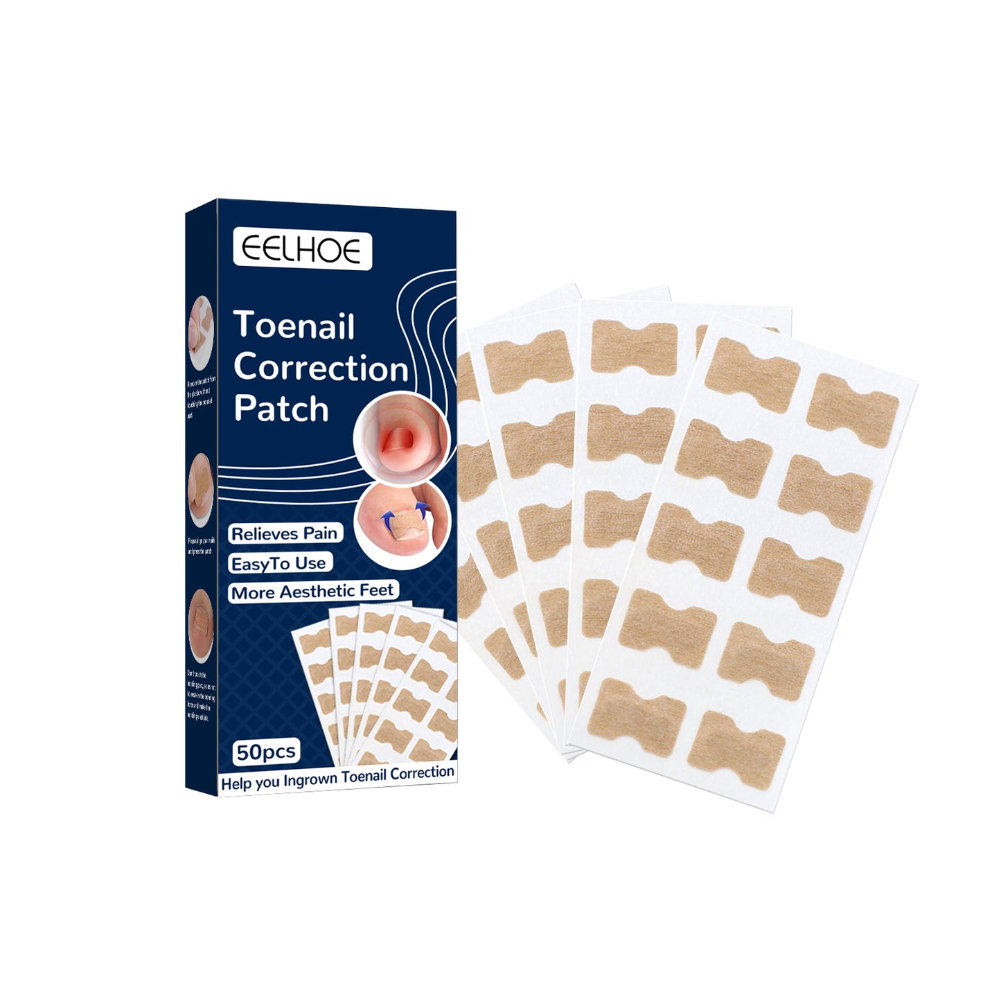 Nail Correction Patch, Nail Insert Correction And Repair Toe Manicure Nail Patch Health Eprolo https://www.cyberehub.com