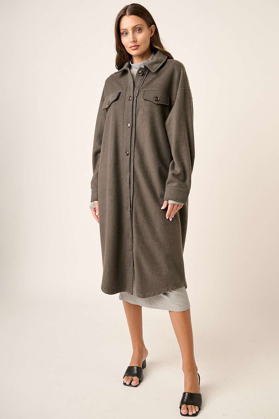 Mittoshop Button Up Drop Shoulder French Terry Longline Jacket Apparel Apparel Mittoshop Ship from USA TikTok Trendsi Trendsi https://www.cyberehub.com