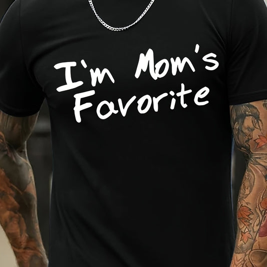Men's Trendy Letter Printed T-shirt - Short Sleeved Round Neck Casual Top - Lightweight And Comfortable, Suitable For Spring And Summer Wear Apparel/Shirt/Graphic Shirt SNULLO https://www.cyberehub.com