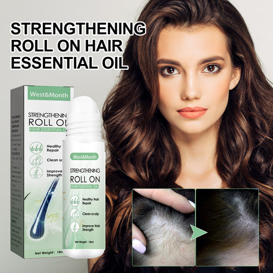 West&Month Hair Roller Balls Scalp Massage Moisturizing Hair Roots Thickening Hair Hair Treatment Roller Balls Essential Oil Health Beauty CJ USa USPS Muqe https://www.cyberehub.com
