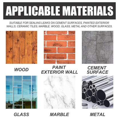 Jaysuing Waterproof Glue, Bathroom Kitchen Plumbing Multi-Functional Repair Leak-Proof Transparent Waterproof Wall Paint Home & Garden Home Goods Eprolo https://www.cyberehub.com