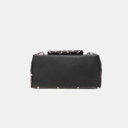 Nicole Lee USA Geometric Pattern Large Handbag Bag Bag Nicole Lee USA Ship from USA Women Trendsi https://www.cyberehub.com