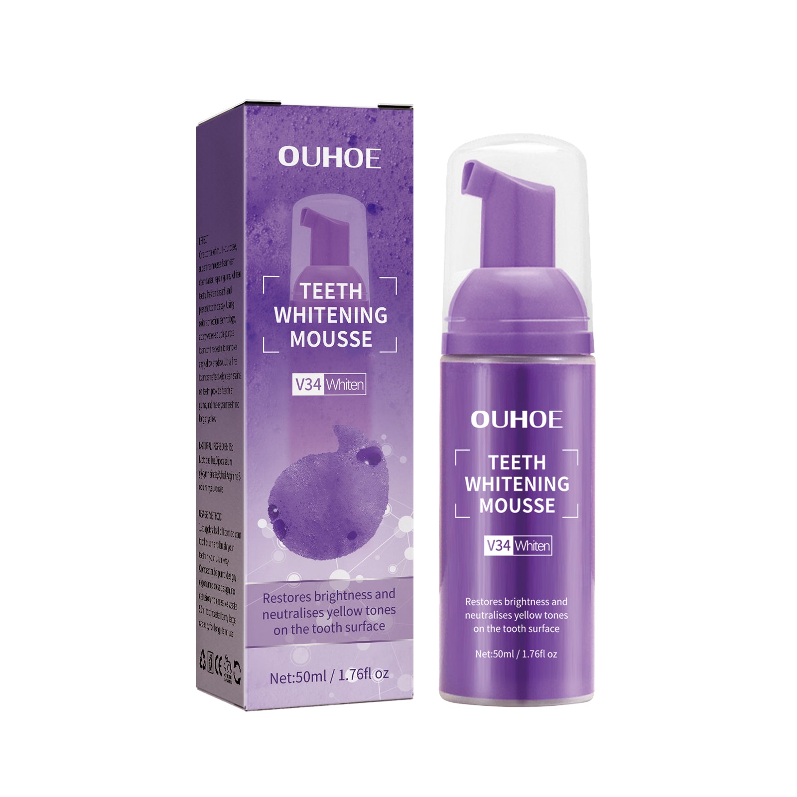Teeth Whitening Mousse Toothpaste, Mouth Cleaning Remove Dirt Yellow Teeth Care Fresh Breath Whitening Teeth Toothpaste Health Eprolo https://www.cyberehub.com