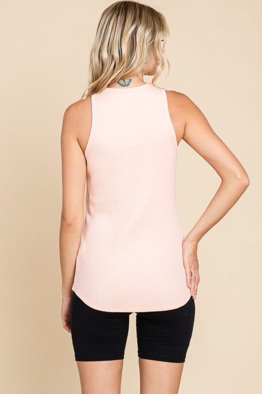 Culture Code Ribbed Round Neck Tank Apparel/Tops Culture Code Ship from USA TikTok Tops Trendsi USPS Walmart Walmart Apparel Trendsi https://www.cyberehub.com