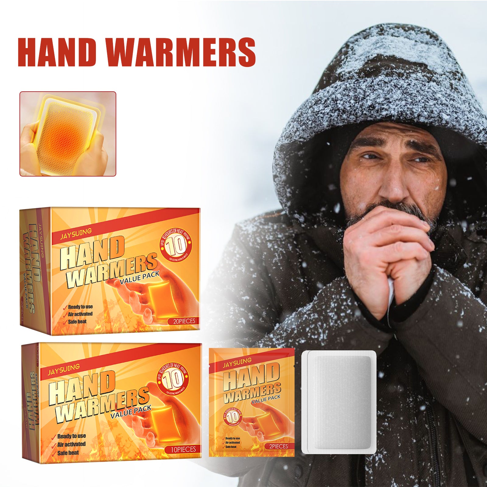 Hand Warmers, Hand Warmer Portable Comfortable Self-Heating Warm Patch Belly Warm Patch Belly Warm Patch Health Eprolo https://www.cyberehub.com