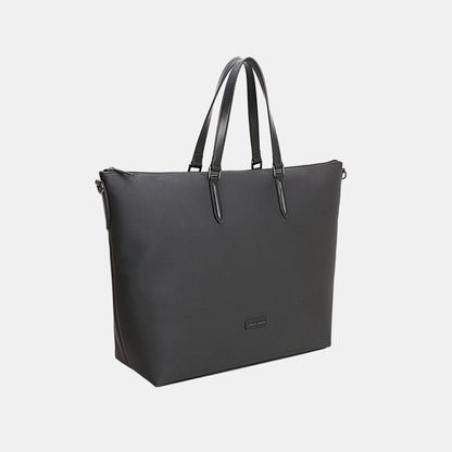 David Jones PU Leather Large Tote Bag Black One Size David Jones Ship from USA TikTok USA Trendsi https://www.cyberehub.com
