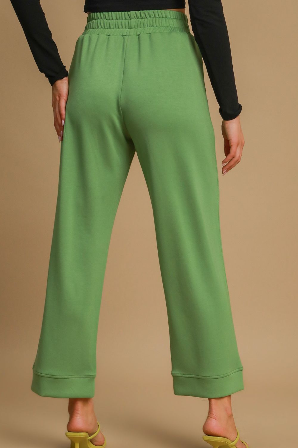 Umgee Drawstring Wide Leg Pants with Pockets Apparel Apparel Ship from USA TikTok Trendsi Umgee USA Trendsi https://www.cyberehub.com