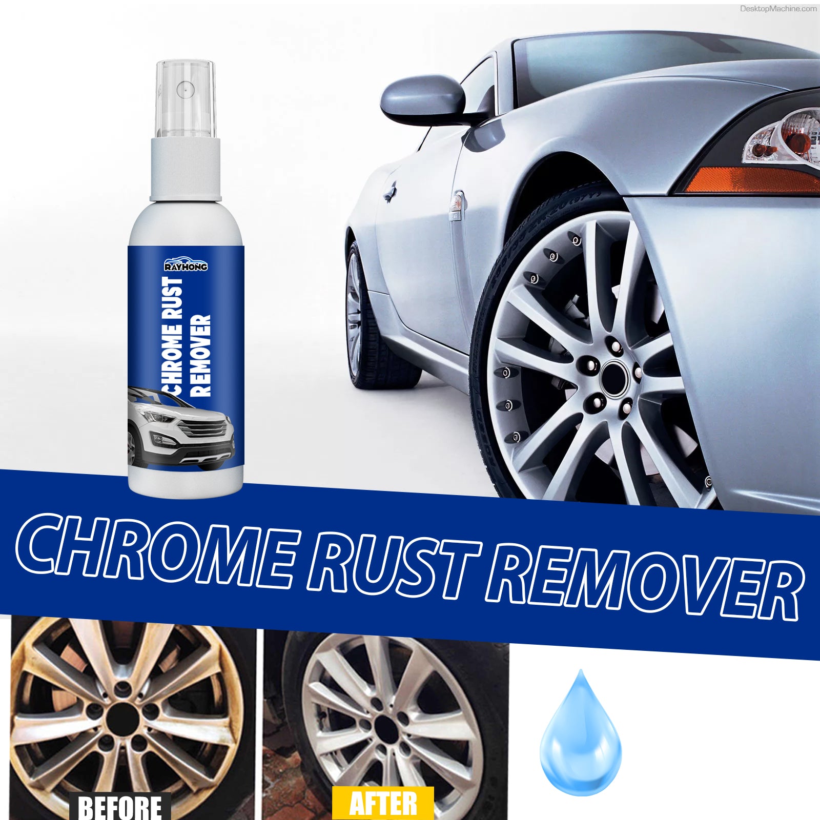 Rust Removal And Conversion Agent, Auto Coating Coating Surface Micro-Plated Crystal Decontamination Brightening Anti-Oxidation Rust Removal Conversion Agent Automotive Automotive Eprolo https://www.cyberehub.com