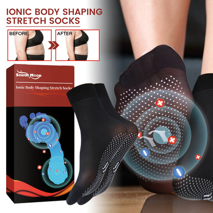 Ionic Body Shaping Stretch Socks, Outdoor Sports Comfortable Breathable Non-slip Foot Care Elastic Socks default title Health Eprolo https://www.cyberehub.com