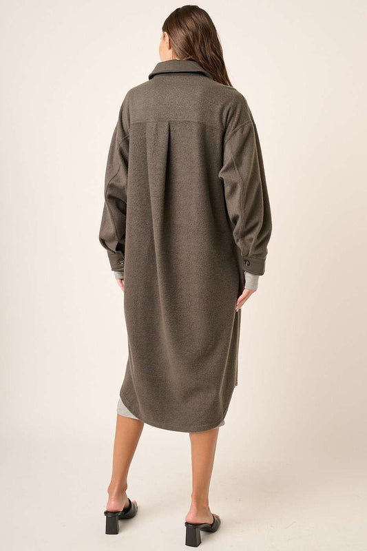 Mittoshop Button Up Drop Shoulder French Terry Longline Jacket Apparel Apparel Mittoshop Ship from USA TikTok Trendsi Trendsi https://www.cyberehub.com