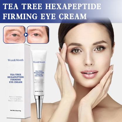 Tea Tree Hexapeptide Firming Eye Cream, Eye Care Cream To Reduce Fine Lines And Repair Eye Skin default title Health Eprolo https://www.cyberehub.com