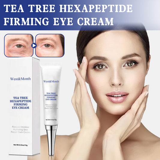 Tea Tree Hexapeptide Firming Eye Cream, Eye Care Cream To Reduce Fine Lines And Repair Eye Skin default title Health Eprolo https://www.cyberehub.com
