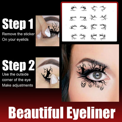 Halloween Eyeliner Stick Scary Fashion Party Makeup Kit Bat Spider Decorative Eyeliner Eyeshadow Stick Health Eprolo https://www.cyberehub.com