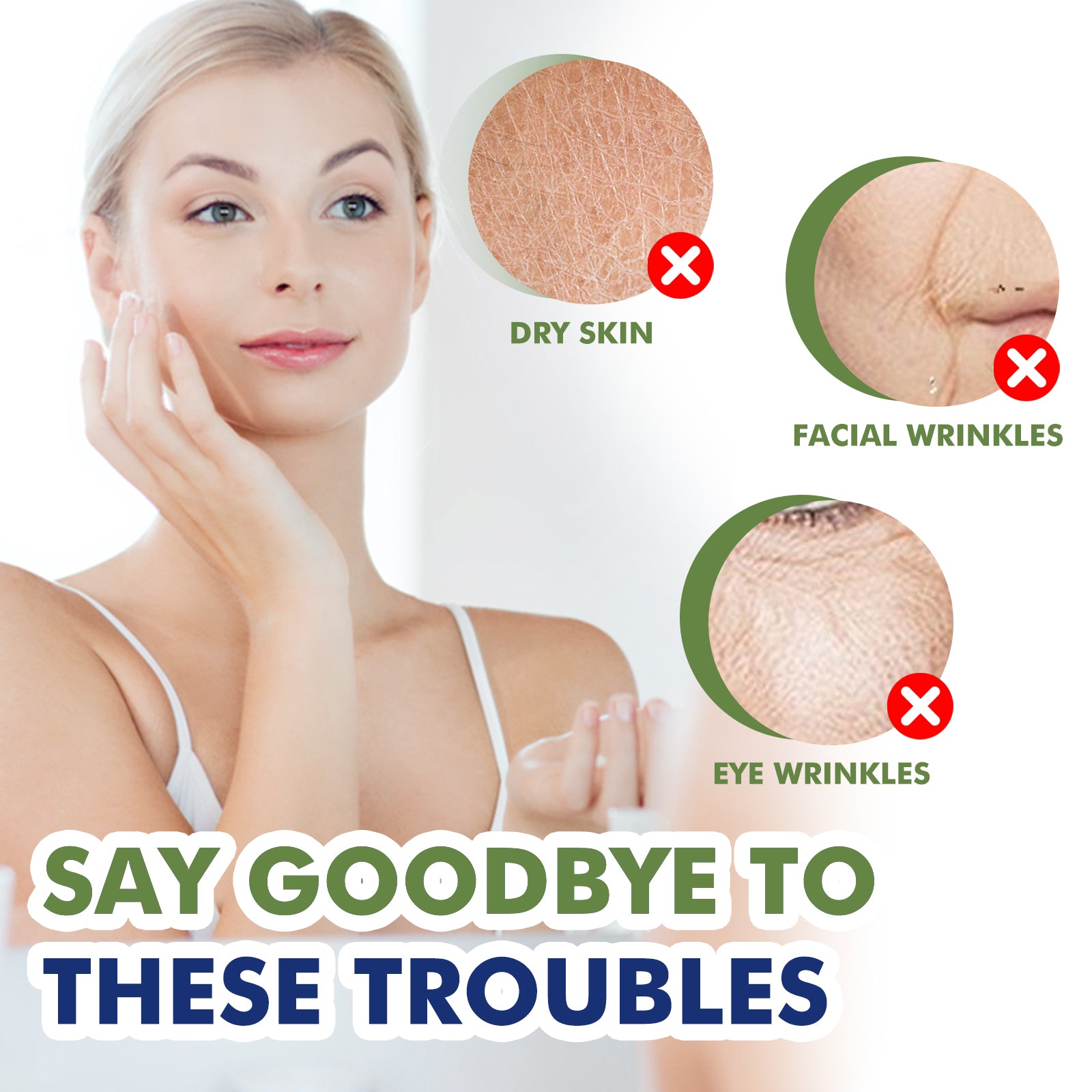 Plus Aloe Vera & Ginkgo Biloba, Anti-Aging And Smoothing Fine Lines & Wrinkles Facial Line Firming Facial Anti-Wrinkle Cream Health & Beauty Health Eprolo https://www.cyberehub.com