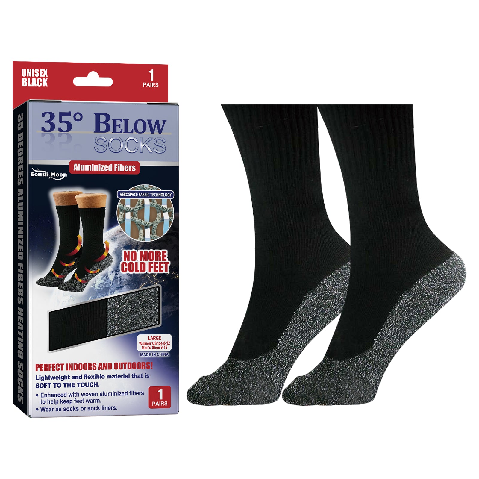 35 Degrees Aluminized Fibers Heating Socks, Relieve Vein Spontaneous Heat Constant Temperature Comfortable Warm Foot Cold Protection Socks Health Eprolo https://www.cyberehub.com