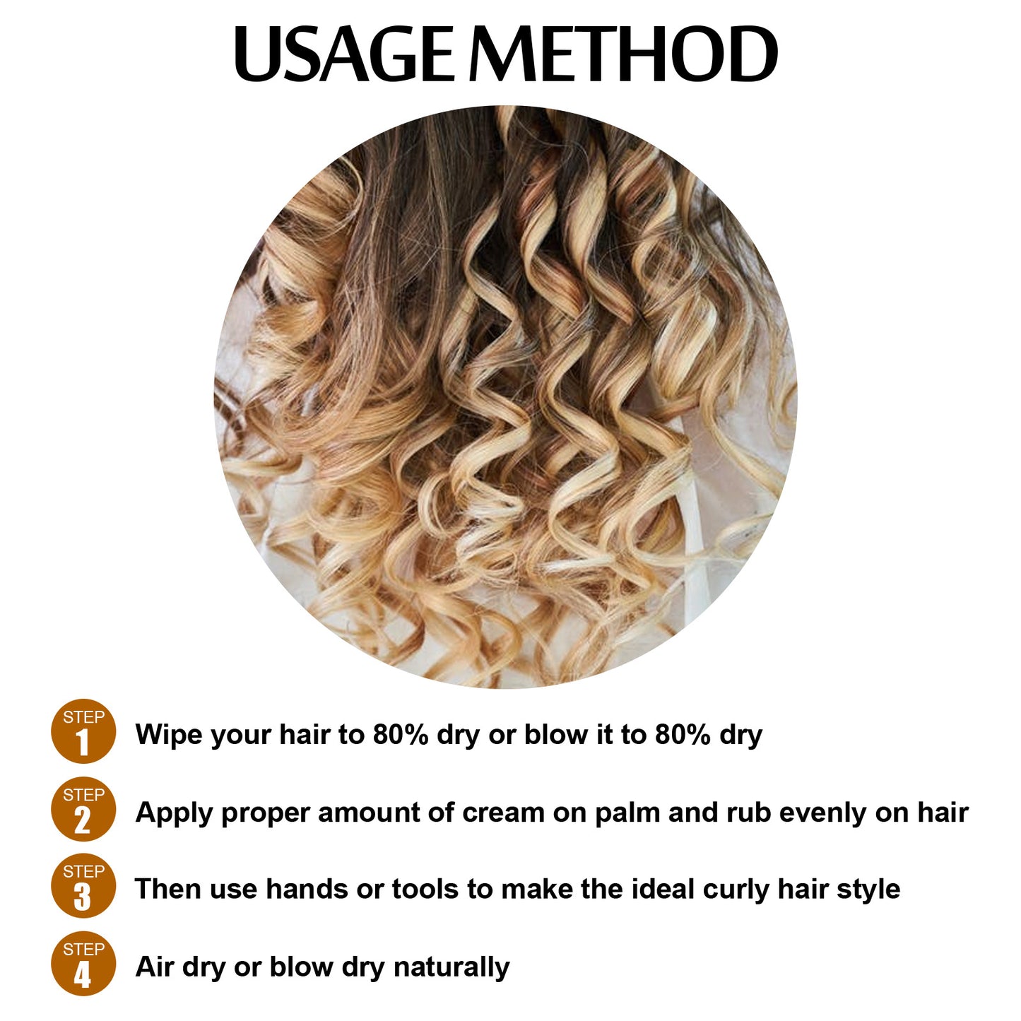 EELHOE Elastin, Anti-Frizz Curly Hair Volumizing Natural Fluffy Moisturizing Styling Perm Care Style Health Eprolo https://www.cyberehub.com