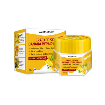Cracked Skin Banana Repair Cream, Nourishing And Moisturizing Foot Repair Cream To Soften Exfoliation And Remove Dead Skin Calluses default title Health Eprolo https://www.cyberehub.com