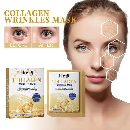 Collagen Wrinkles Mask, Moisturizing, Moisturizing And Firming Facial Skin, Cleaning, Anti-Wrinkle, Anti-Aging Eyes Health & Beauty Health Eprolo https://www.cyberehub.com