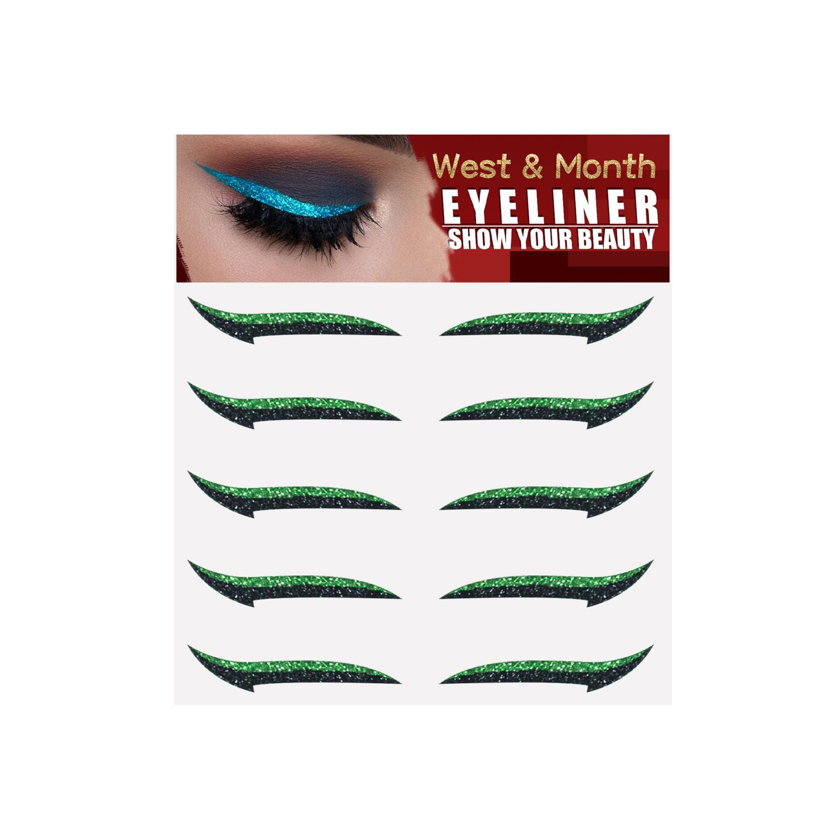 Eyeshadow Stage Makeup Eye Makeup European And American Eyeliner Self-Adhesive Double Eyelid Eye Makeup Health Eprolo https://www.cyberehub.com