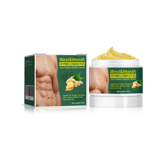 Gynecomastia Tightening Ginger Cream, Chest Massage Treatment Chest Firming Massage Cream default title Health & Beauty Health Eprolo https://www.cyberehub.com