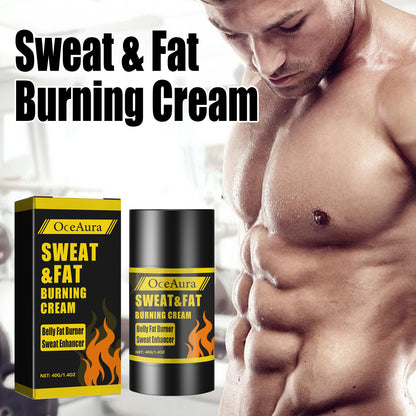 Sweat & Fat Burning Cream, Fitness Exercise Toning And Strengthening Muscle Line Vest Line Abs Cream Health Eprolo https://www.cyberehub.com